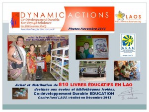 ACTIONS 2013 LIVRES EDUCATIFS